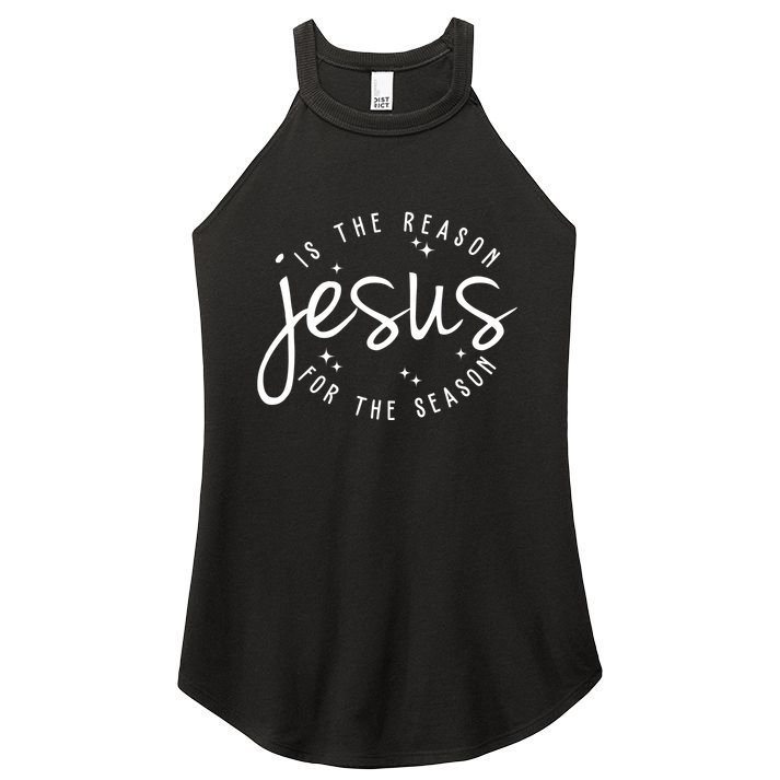 Jesus Is The Reason For The Season Holiday Women's Perfect Tri Rocker Tank