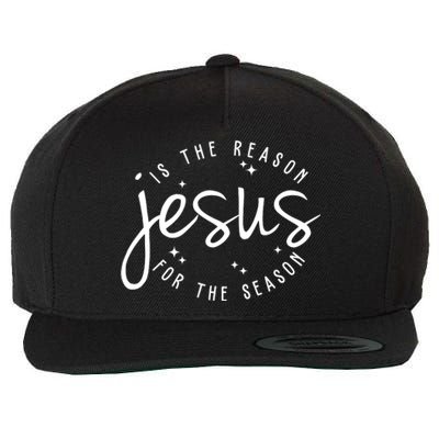 Jesus Is The Reason For The Season Holiday Wool Snapback Cap