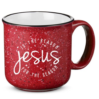 Jesus Is The Reason For The Season Holiday 15oz Campfire Ceramic Mug