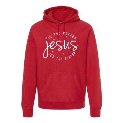 Jesus Is The Reason For The Season Holiday Premium Hoodie