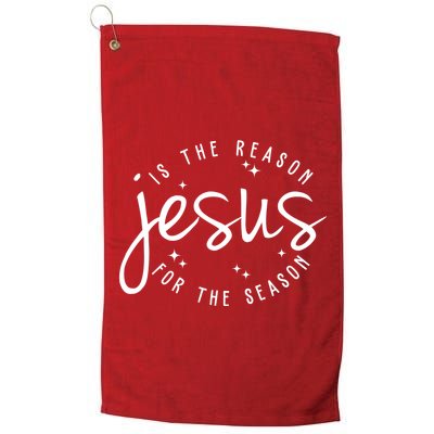 Jesus Is The Reason For The Season Holiday Golf Towel