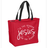Jesus Is The Reason For The Season Holiday Zip Tote Bag