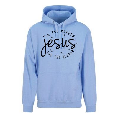 Jesus Is The Reason For The Season Holiday Unisex Surf Hoodie