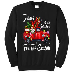 Jesus Is The Reason For The Season Christmas Red Truck Xmas Sweatshirt