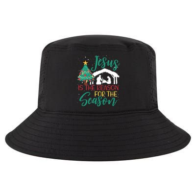 Jesus Is The Reason For The Season Christian Believer Gift Cool Comfort Performance Bucket Hat