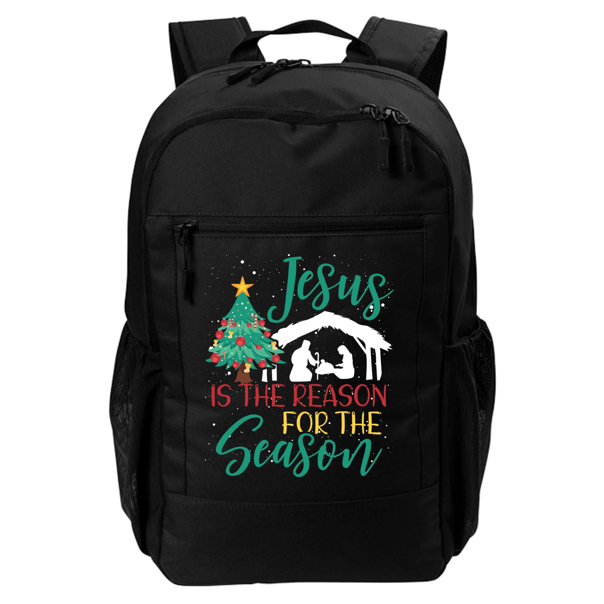 Jesus Is The Reason For The Season Christian Believer Gift Backpack