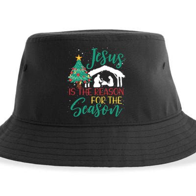 Jesus Is The Reason For The Season Christian Believer Gift Sustainable Bucket Hat