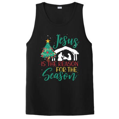 Jesus Is The Reason For The Season Christian Believer Gift PosiCharge Competitor Tank