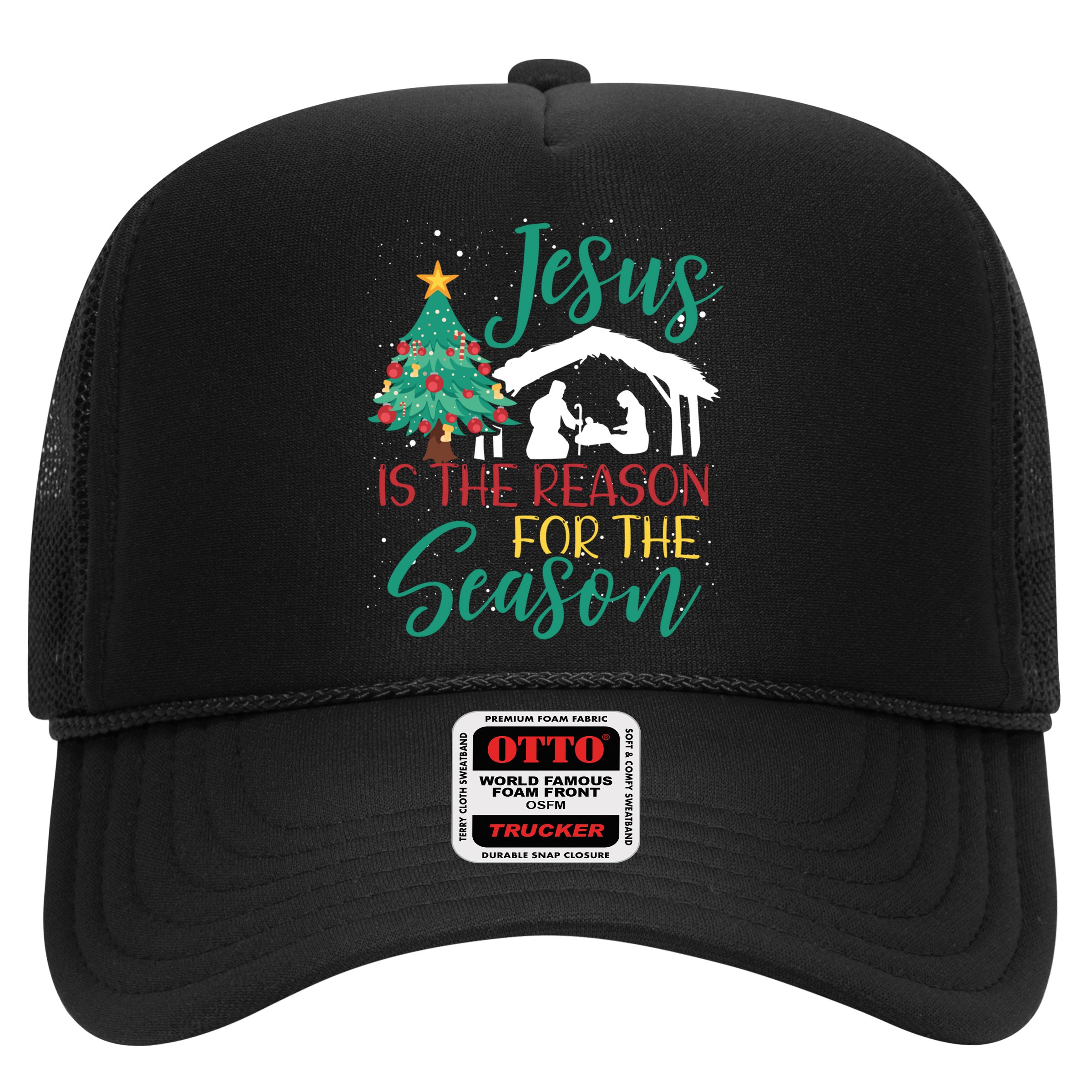 Jesus Is The Reason For The Season Christian Believer Gift Hat