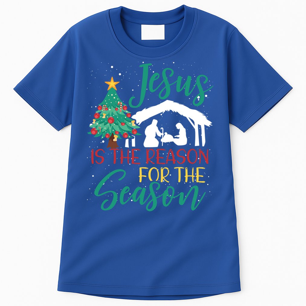 Jesus Is The Reason For The Season Christian Believer Gift Tall T-Shirt