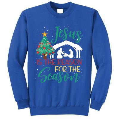 Jesus Is The Reason For The Season Christian Believer Gift Tall Sweatshirt