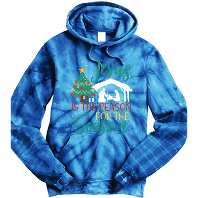 Jesus Is The Reason For The Season Christian Believer Gift Tie Dye Hoodie