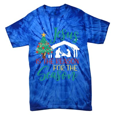 Jesus Is The Reason For The Season Christian Believer Gift Tie-Dye T-Shirt