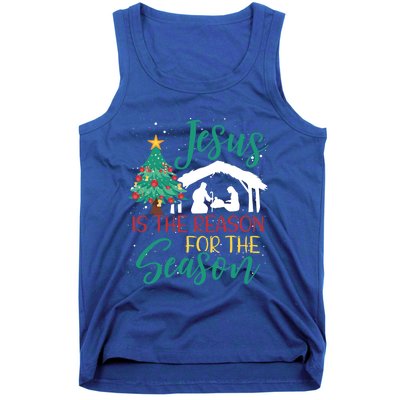 Jesus Is The Reason For The Season Christian Believer Gift Tank Top