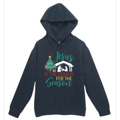 Jesus Is The Reason For The Season Christian Believer Gift Urban Pullover Hoodie