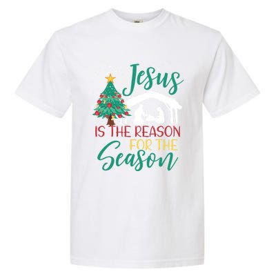 Jesus Is The Reason For The Season Christian Believer Gift Garment-Dyed Heavyweight T-Shirt