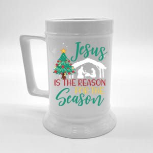 Jesus Is The Reason For The Season Christian Believer Gift Beer Stein