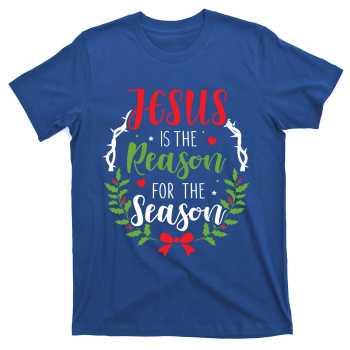 Jesus Is The Reason For The Season Christian Christmas Gift T-Shirt