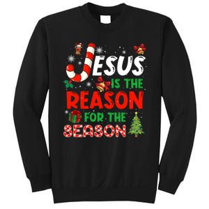 Jesus Is The Reason For The Season Faith Christmas Pajamas Sweatshirt