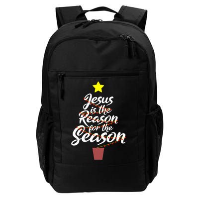 Jesus Is The Reason For The Season Faith Christmas Pajamas Backpack