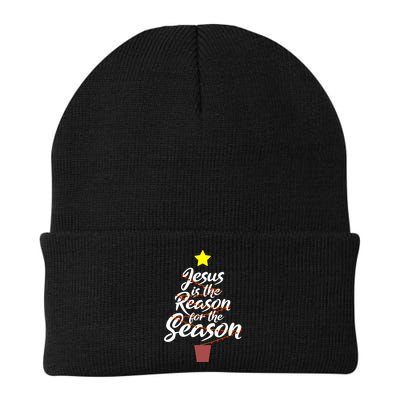 Jesus Is The Reason For The Season Faith Christmas Pajamas Beanie