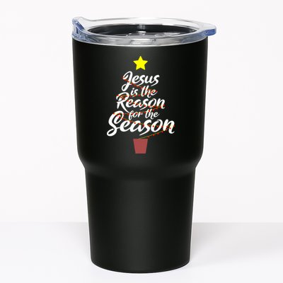 Jesus Is The Reason For The Season Faith Christmas Pajamas Tumbler