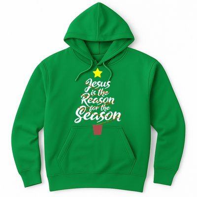 Jesus Is The Reason For The Season Faith Christmas Pajamas Hoodie