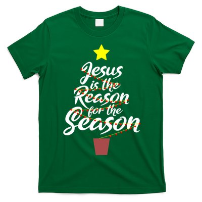 Jesus Is The Reason For The Season Faith Christmas Pajamas T-Shirt