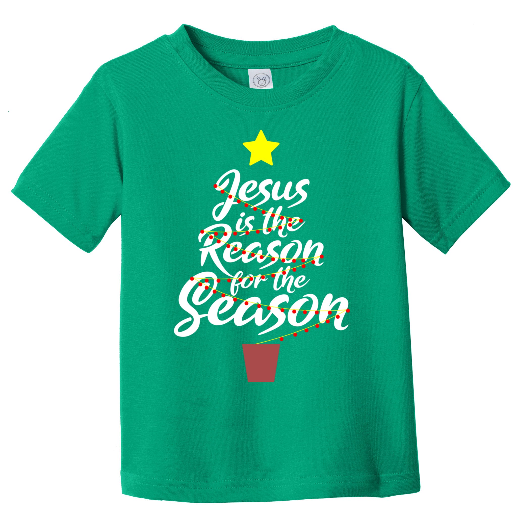 Jesus Is The Reason For The Season Faith Christmas Pajamas Toddler T-Shirt