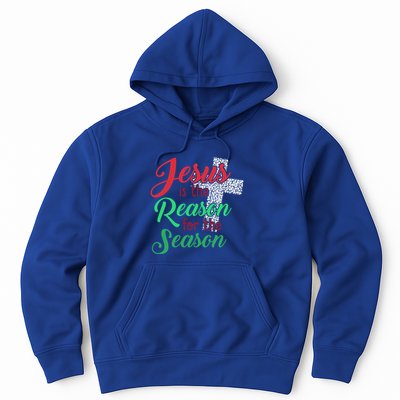 Jesus Is The Reason For The Season Christian Christmas Quote Gift Hoodie
