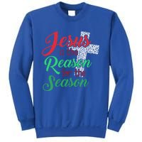 Jesus Is The Reason For The Season Christian Christmas Quote Gift Sweatshirt