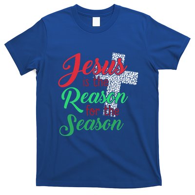 Jesus Is The Reason For The Season Christian Christmas Quote Gift T-Shirt