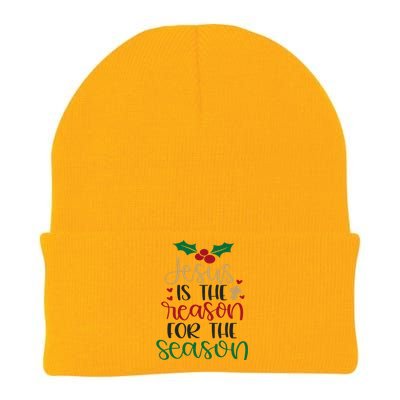 Jesus Is The Reason For The Season Christmas Knit Cap Winter Beanie