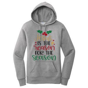 Jesus Is The Reason For The Season Christmas Women's Pullover Hoodie