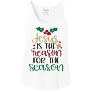 Jesus Is The Reason For The Season Christmas Ladies Essential Tank