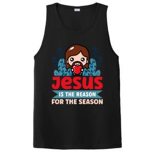 Jesus Is The Reason For The Season Jesus And Christmas PosiCharge Competitor Tank