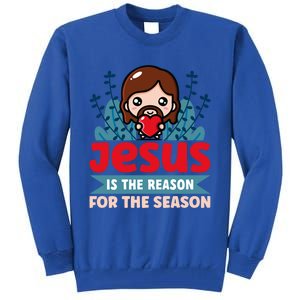 Jesus Is The Reason For The Season Jesus And Christmas Tall Sweatshirt