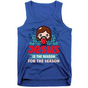 Jesus Is The Reason For The Season Jesus And Christmas Tank Top