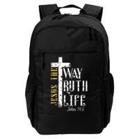 Jesus is the way truth and life John 146 Backpack