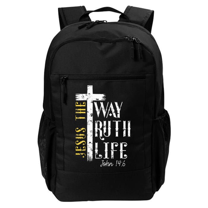 Jesus is the way truth and life John 146 Backpack