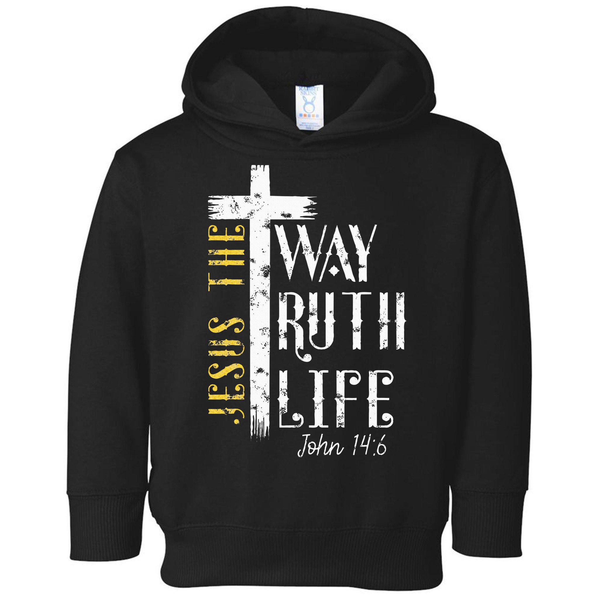 Jesus is the way truth and life John 146 Toddler Hoodie