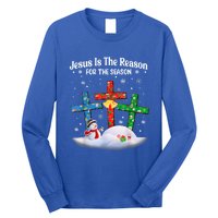 Jesus Is The Reason For The Season Christian Christmas Funny Gift Long Sleeve Shirt