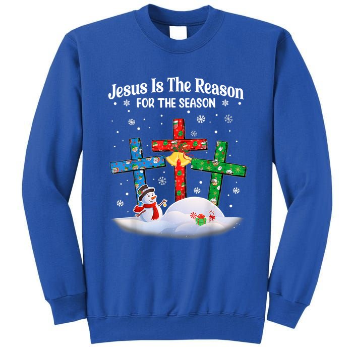 Jesus Is The Reason For The Season Christian Christmas Funny Gift Tall Sweatshirt