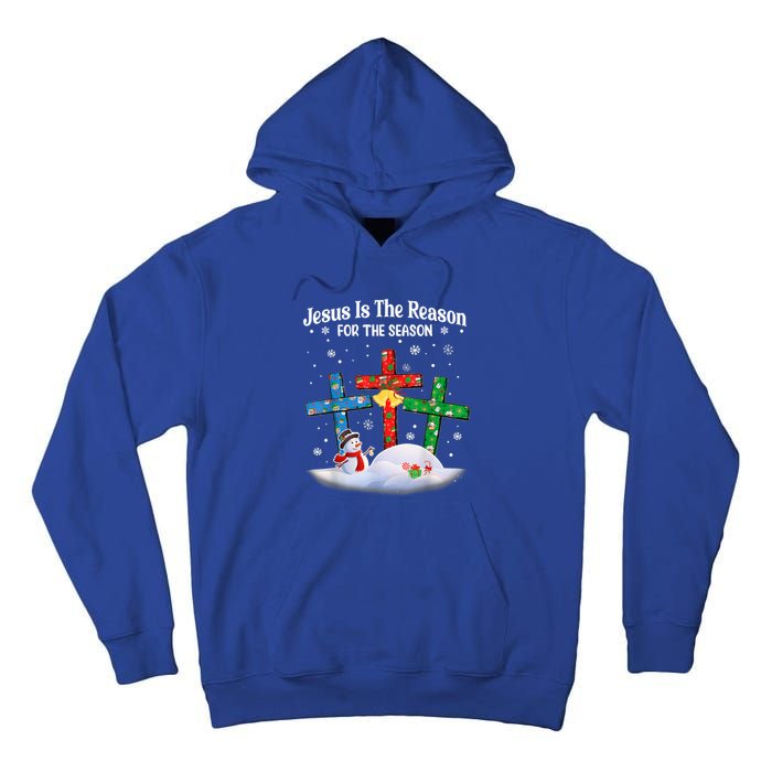 Jesus Is The Reason For The Season Christian Christmas Funny Gift Tall Hoodie