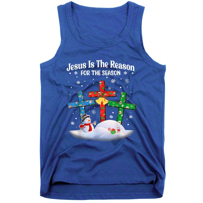 Jesus Is The Reason For The Season Christian Christmas Funny Gift Tank Top