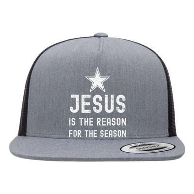 Jesus is The Reason Season Christian Bible Church Flat Bill Trucker Hat