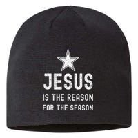 Jesus is The Reason Season Christian Bible Church Sustainable Beanie