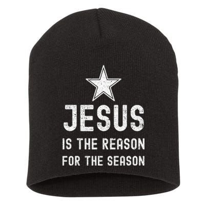 Jesus is The Reason Season Christian Bible Church Short Acrylic Beanie