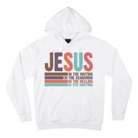 Jesus In The Waiting Quote Christian Vintage Hoodie