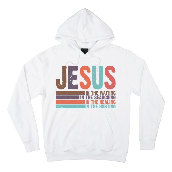 Jesus In The Waiting Quote Christian Vintage Hoodie